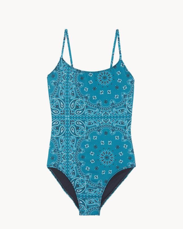 kujten Maillot de bain saint tropez Maillot de bain 1 pièce imprimé bandana