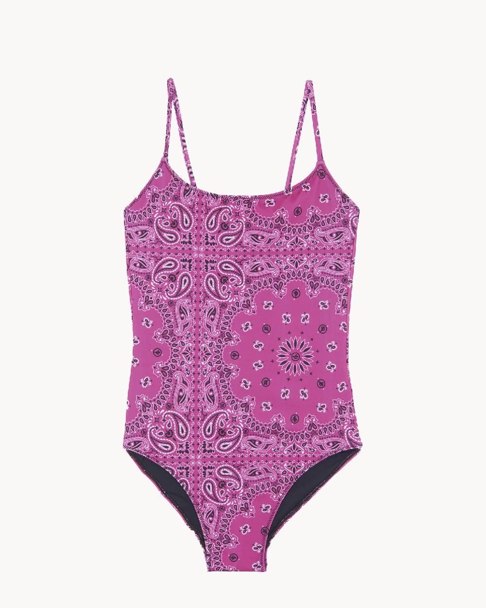 Kujten Maillot De Bain Saint Tropez Maillot De Bain 1 Pièce Imprimé Bandana