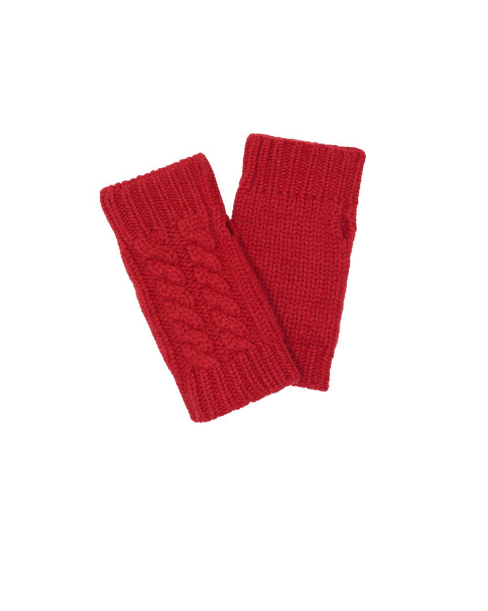 Kujten Mitaines Gama Mitaines Cachemire Courtes Torsadés