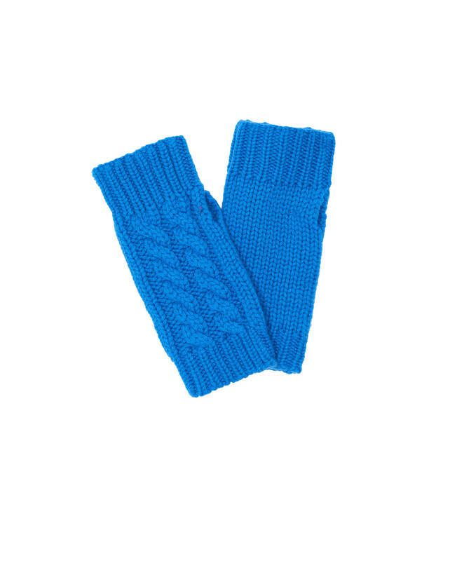 kujten Mitaines gama Mitaines cachemire courtes torsadés