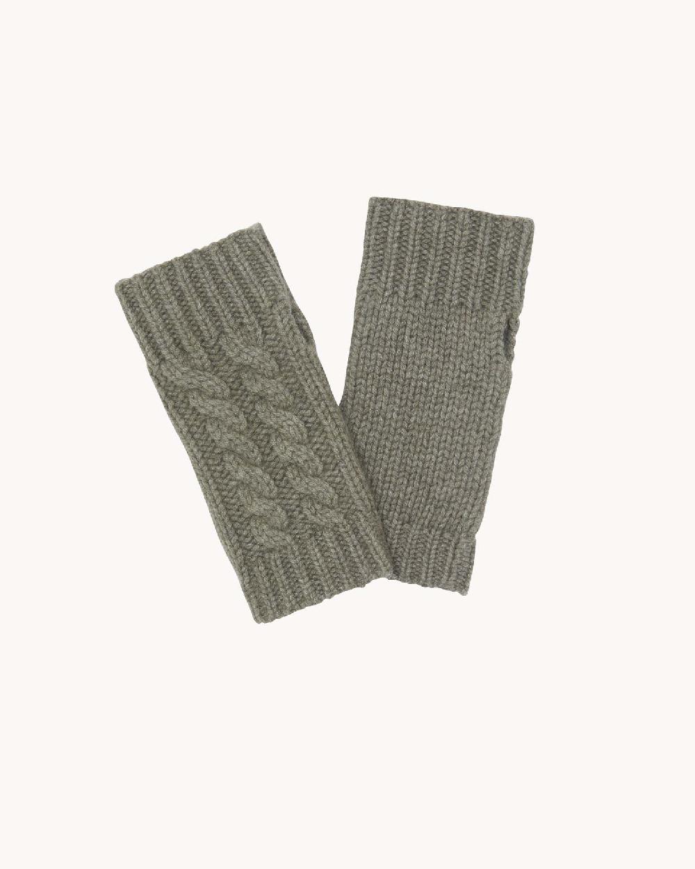 Kujten Mitaines Gama Mitaines Courtes Cachemire Torsadé 12 Fils