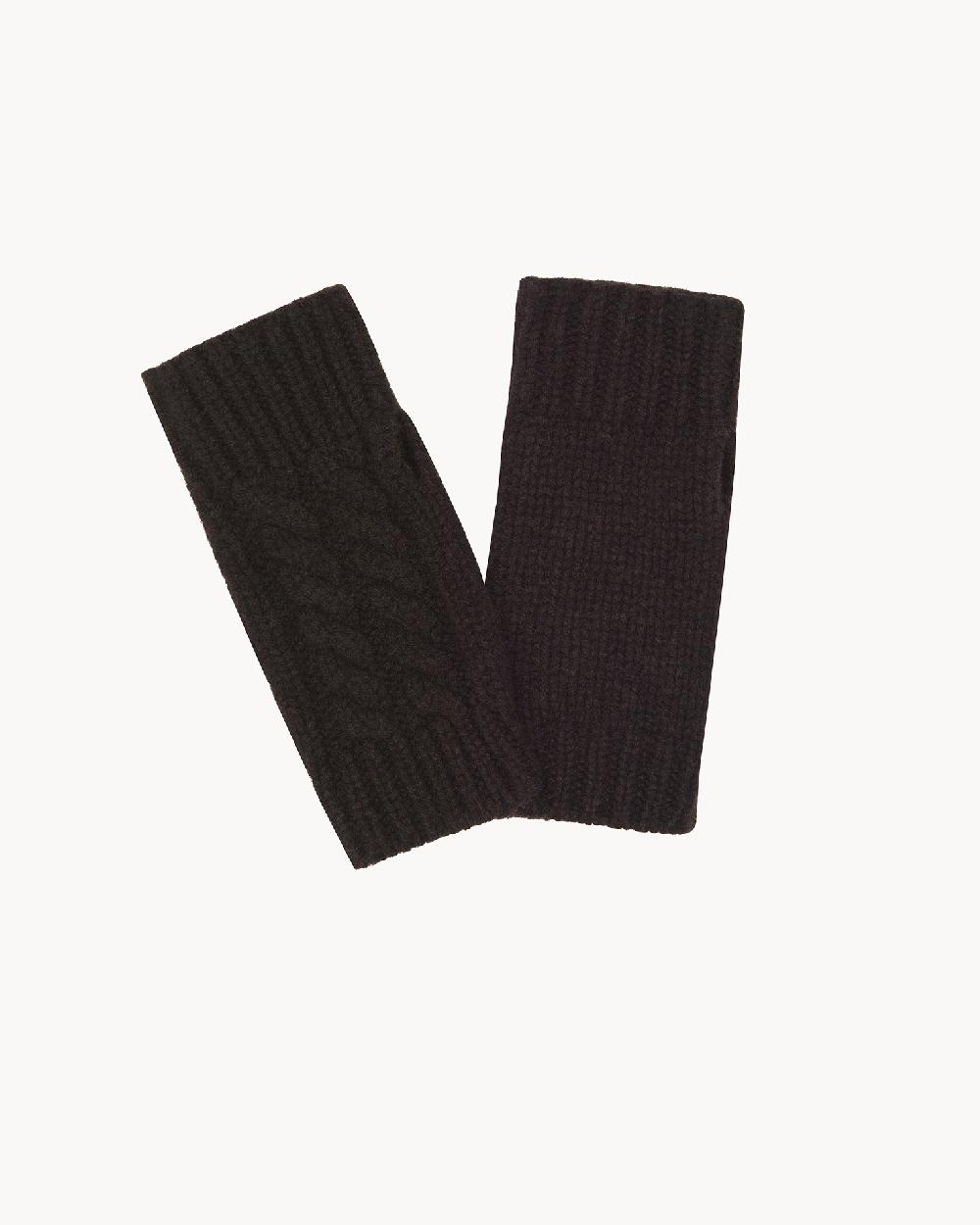 Kujten Mitaines Gama Mitaines Courtes Cachemire Torsadé 12 Fils