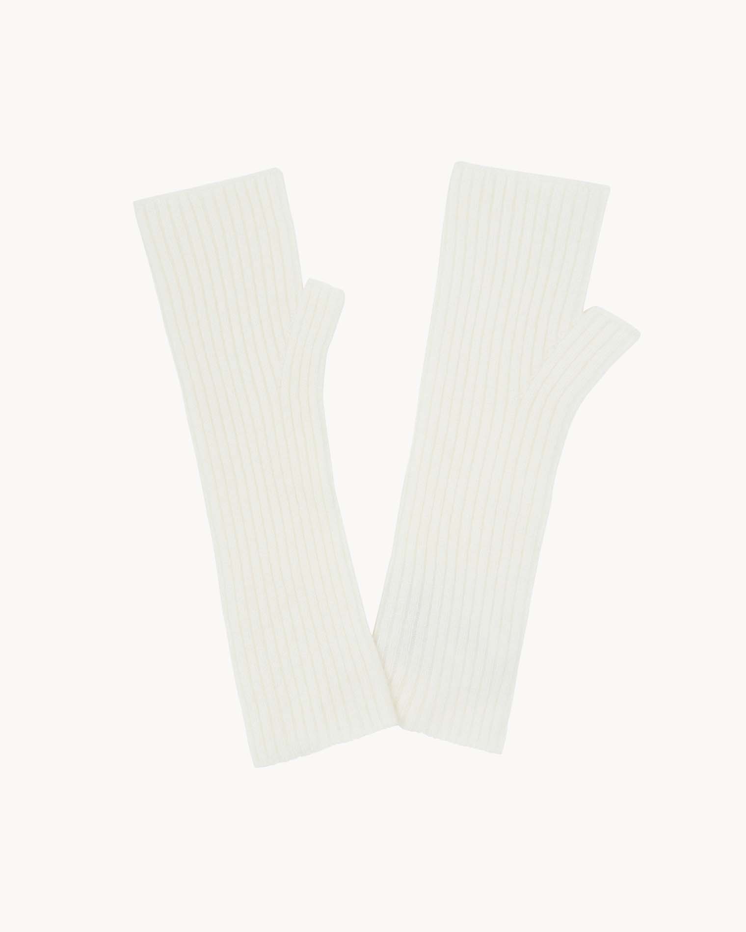 Kujten Mitaines Knokke Mitaines Cachemire Côtes Plates 2 Fils