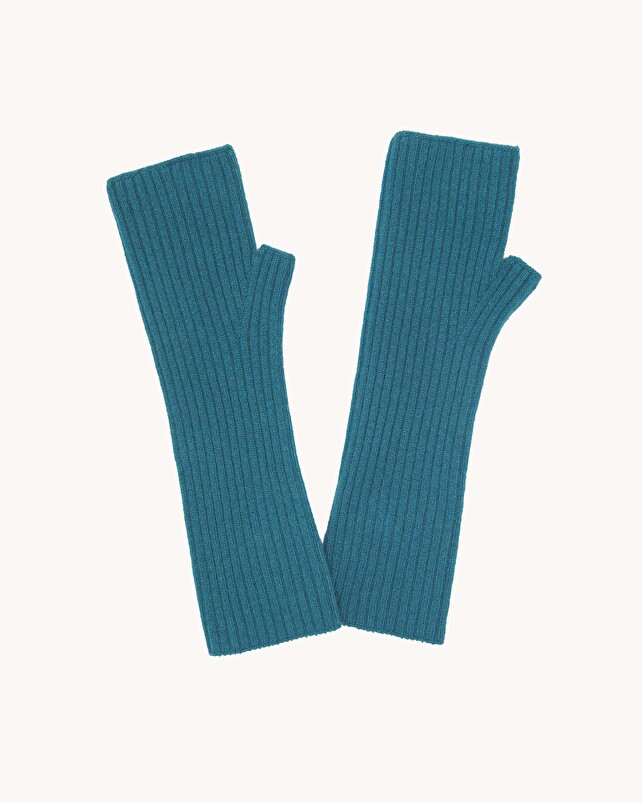 kujten Mitaines knokke Mitaines Cachemire Côtes Plates 2 fils