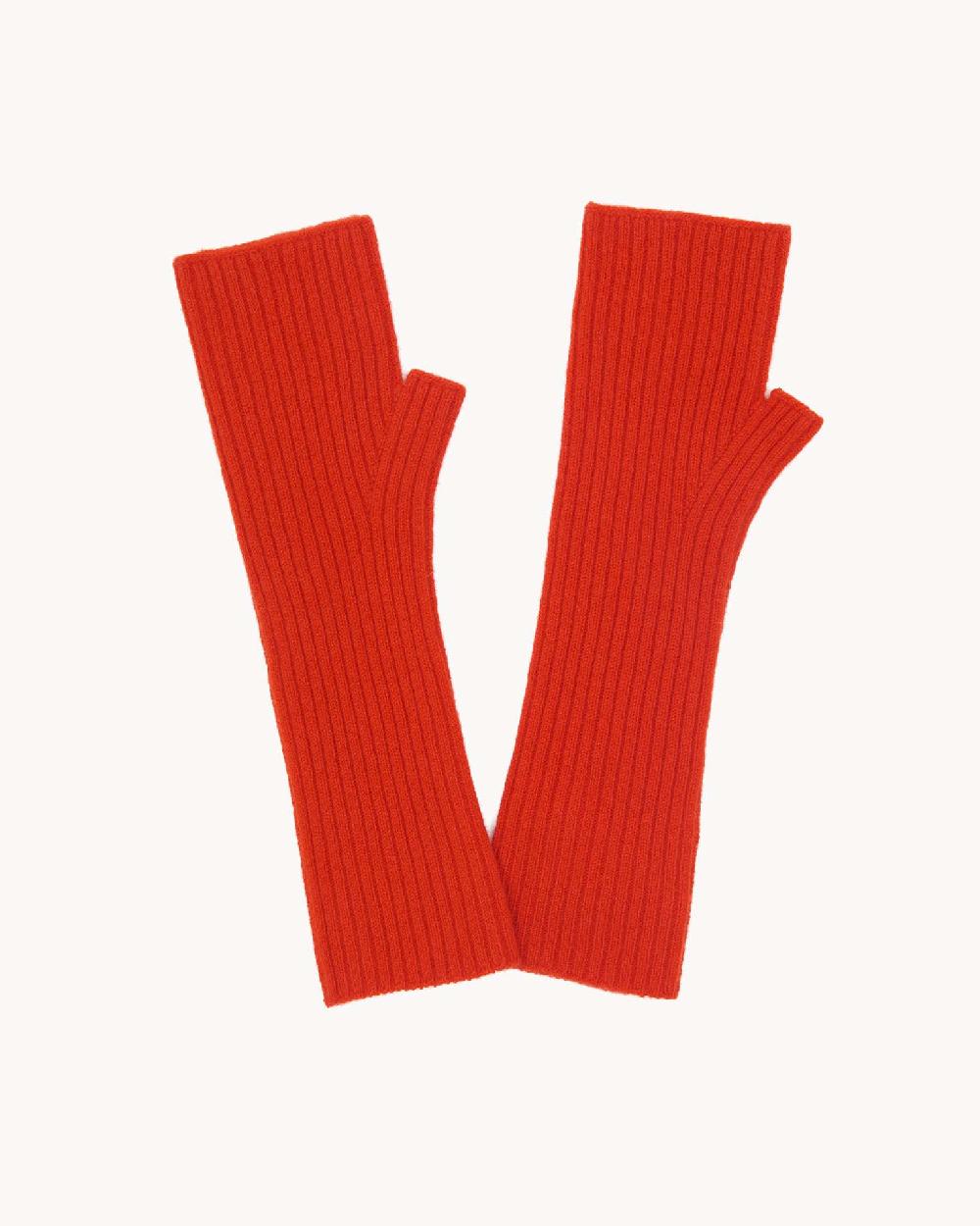 Kujten Mitaines Knokke Mitaines Cachemire Côtes Plates 2 Fils