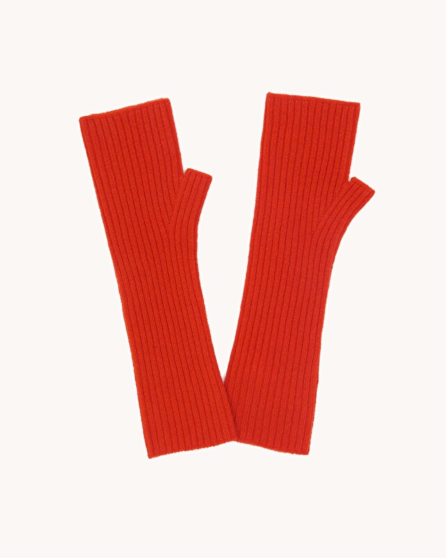 kujten Mitaines knokke Mitaines Cachemire Côtes Plates 2 fils