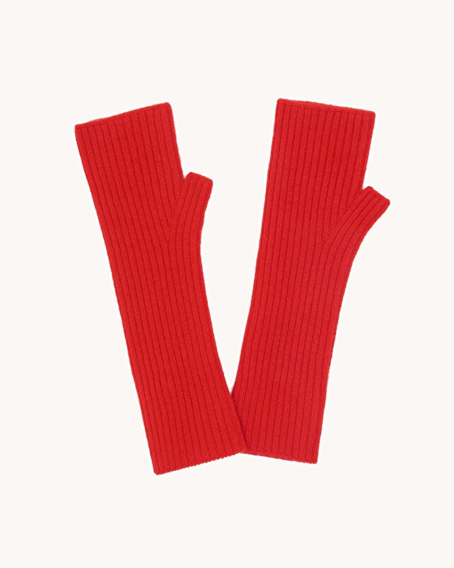 kujten Mitaines knokke Mitaines Cachemire Côtes Plates 2 fils