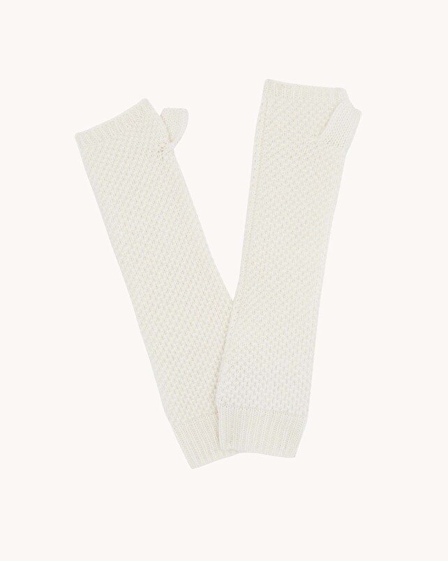 kujten Mitaines malmo Mitaines cachemire unies point de riz