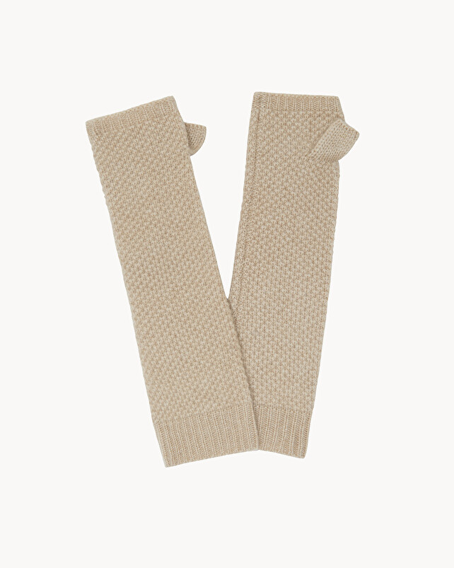 kujten Mitaines malmo Mitaines cachemire unies point de riz