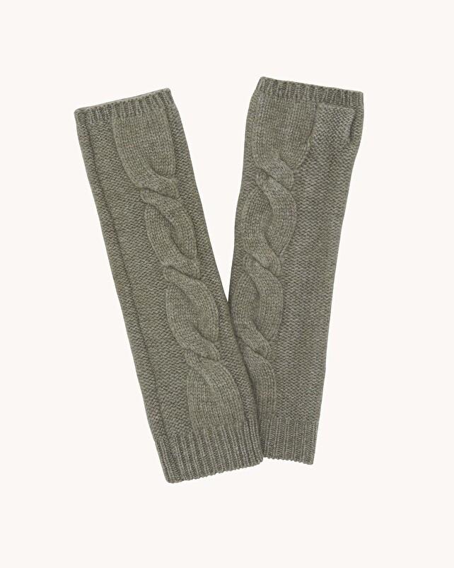 kujten Mitaines roma Mitaines Cachemire Torsadé 8 fils