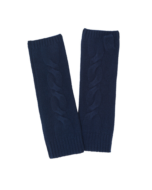 kujten Mitaines roma Mitaines cachemire unies torsadées