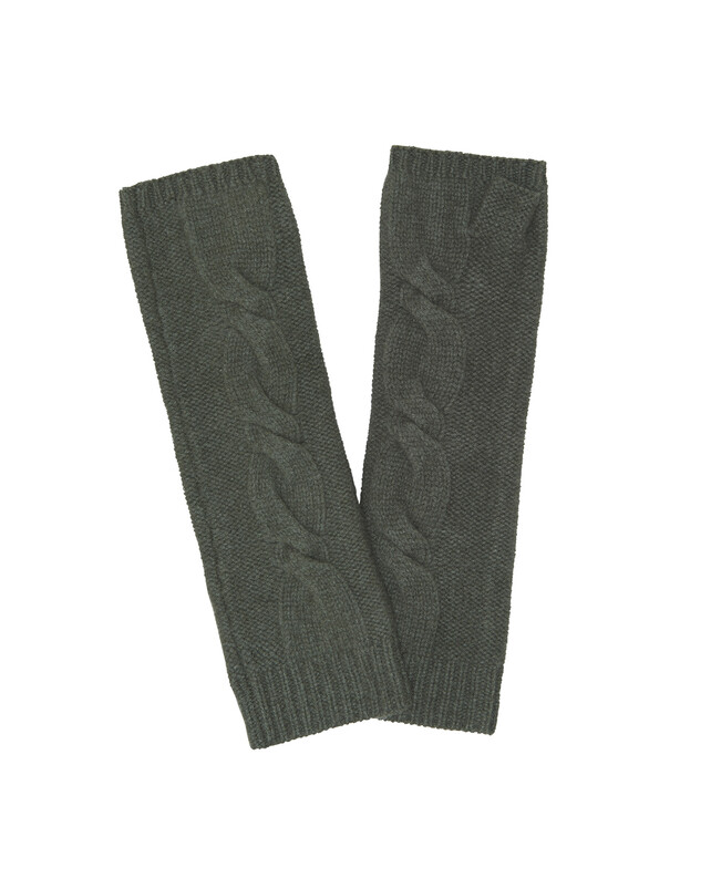 kujten Mitaines roma Mitaines cachemire unies torsadées