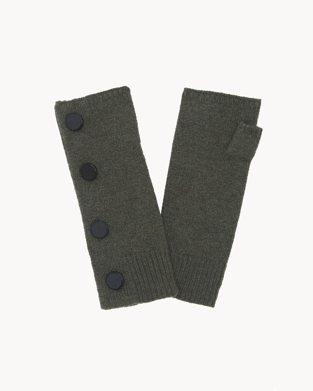 Kujten Mitaines Salen Mitaines Cachemire Avec Boutons 4 Fils