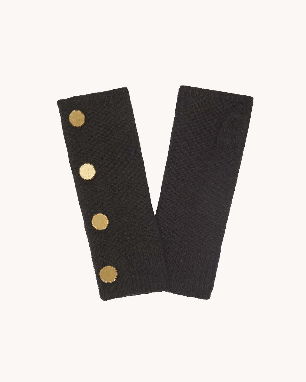 Kujten Mitaines Salen Mitaines Cachemire Avec Boutons 4 Fils