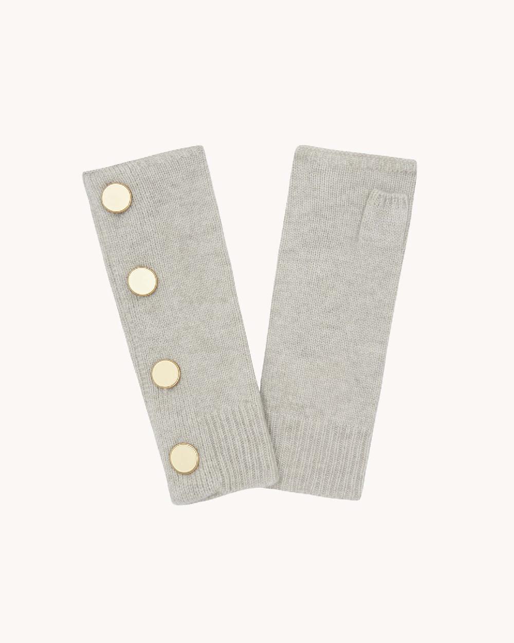 Kujten Mitaines Salen Mitaines Cachemire Avec Boutons 4 Fils