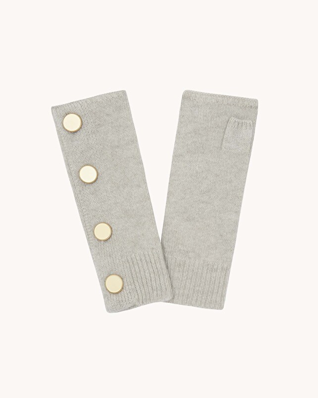 kujten Mitaines salen Mitaines Cachemire Avec Boutons 4 fils