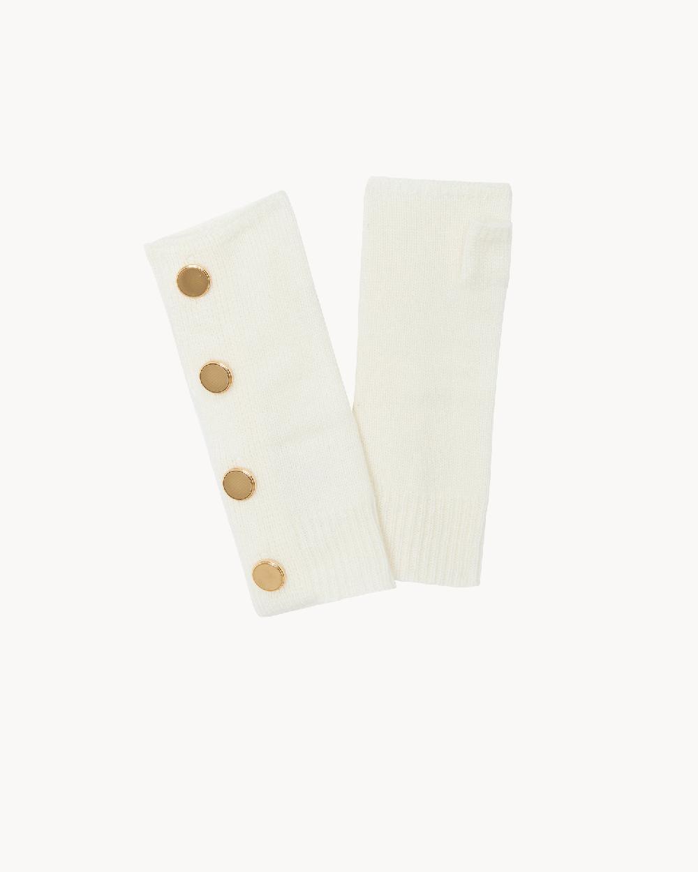 Kujten Mitaines Salen Mitaines Cachemire Avec Boutons 4 Fils