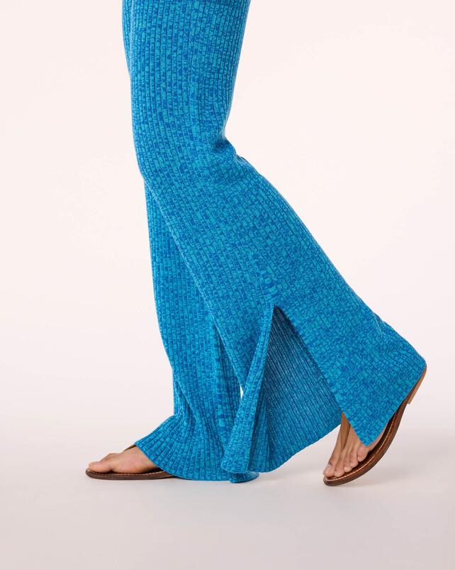 Kujten Pantalon Hadja Pantalon Évasé Soie-Cachemire
