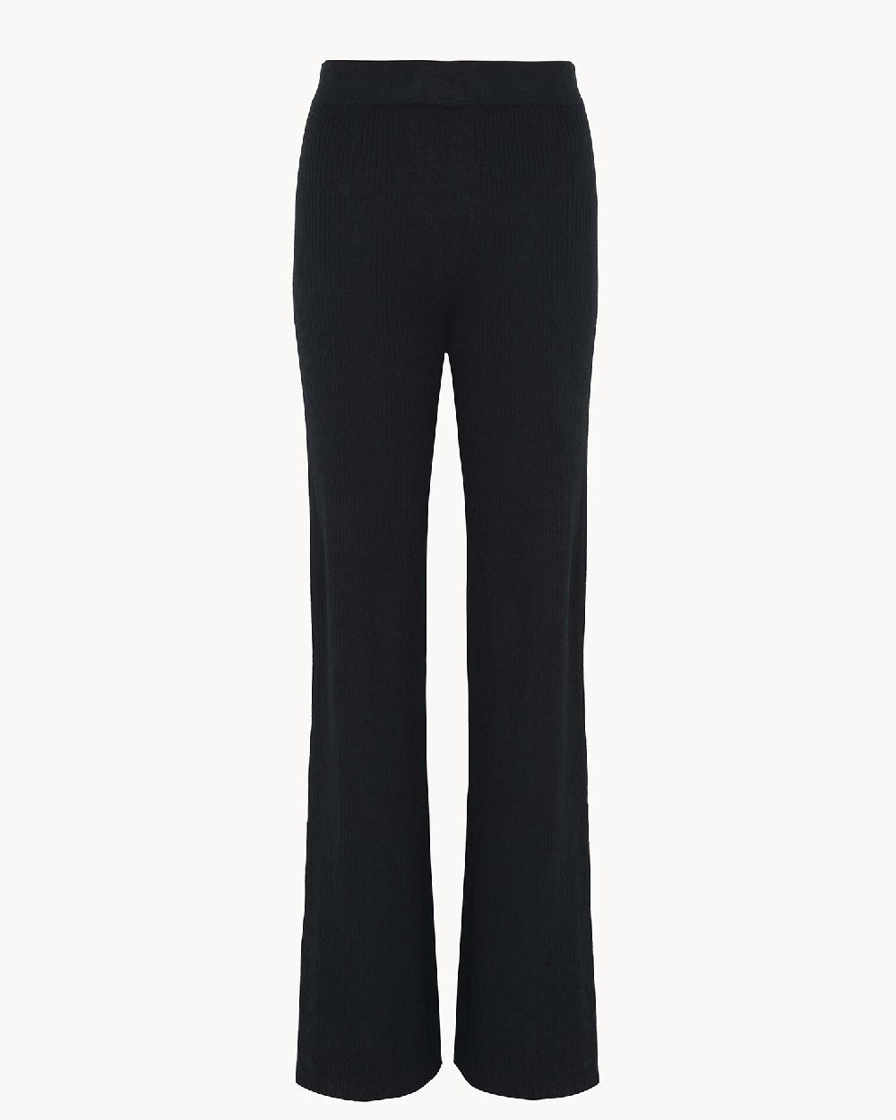 Kujten Pantalon Rosario Pantalon évasé Cachemire Et Soie