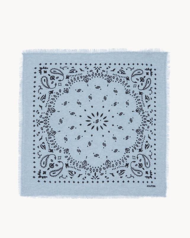 kujten Petit bandana hachi Petit bandana cachemire imprimé 2 fils
