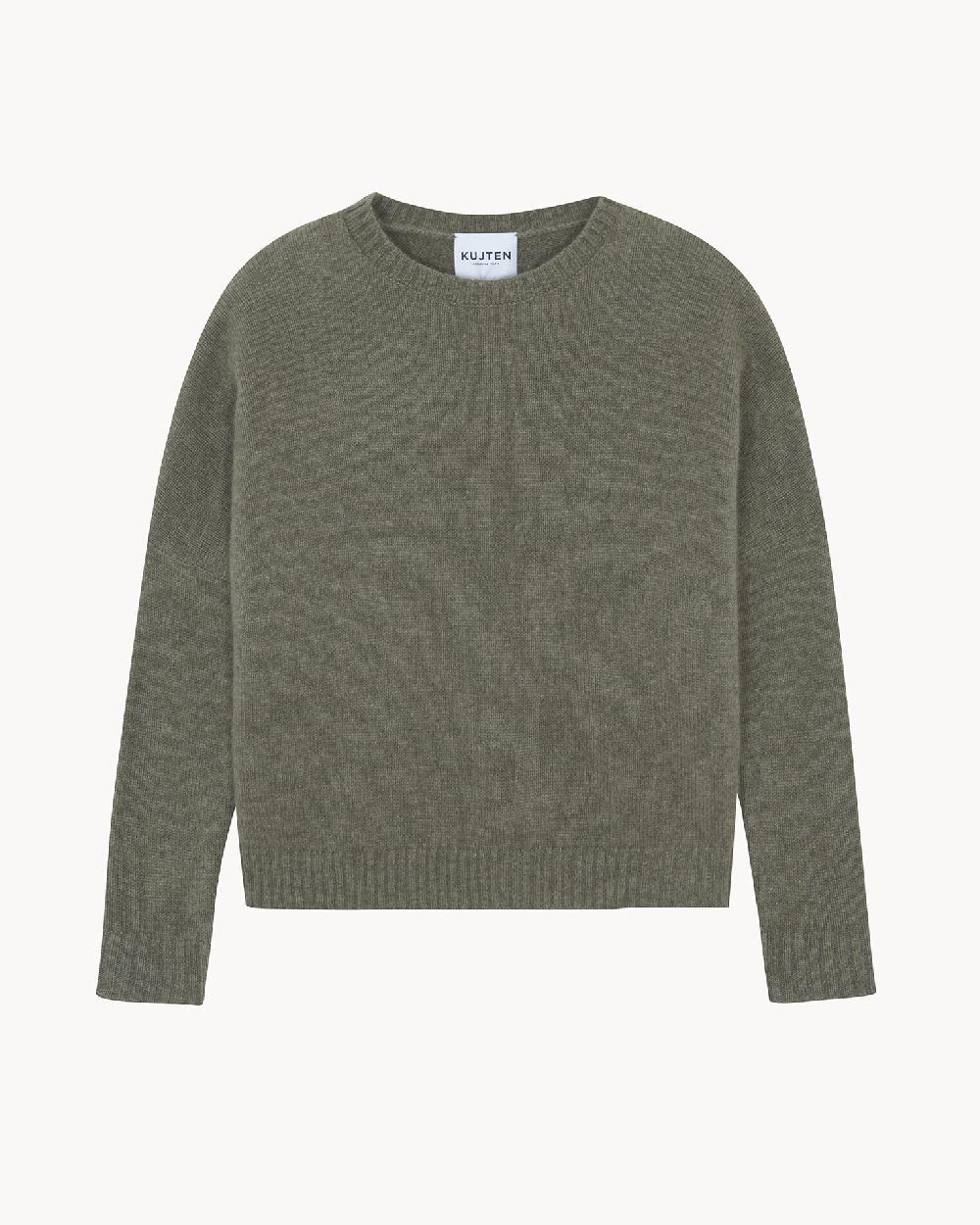 Kujten Pull Amelie Pull Cachemire Col Rond Oversize Femme 2 Fils