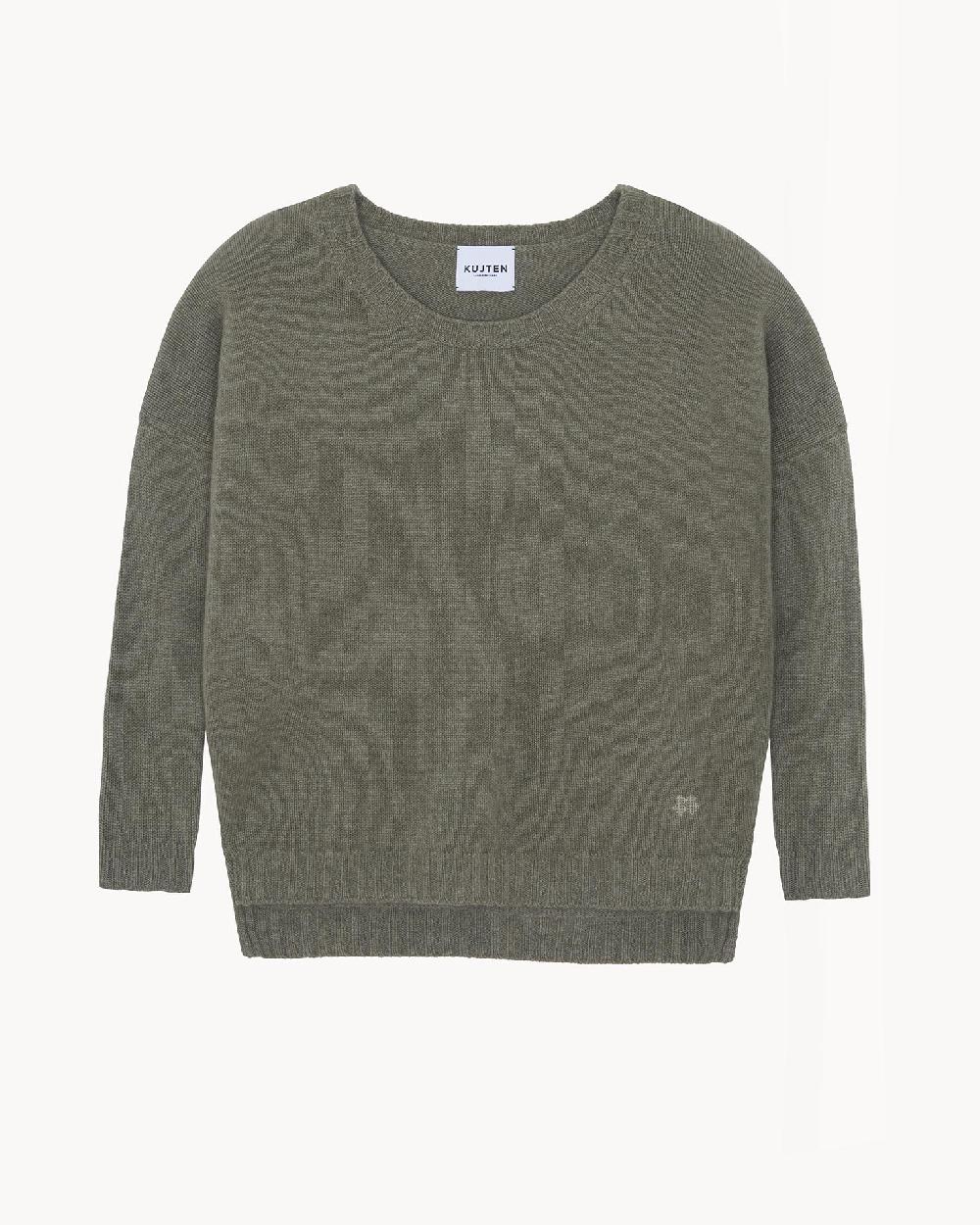 Kujten Pull Anita Pull Cachemire Oversize Col Rond 6 Fils