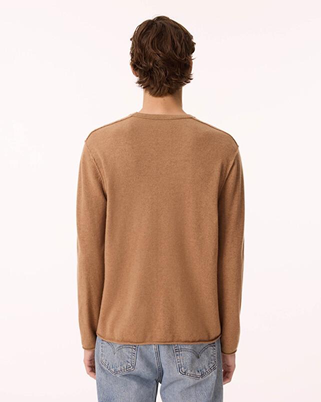 Kujten Pull Armand Pull Cachemire Homme Col Rond 2 Fils