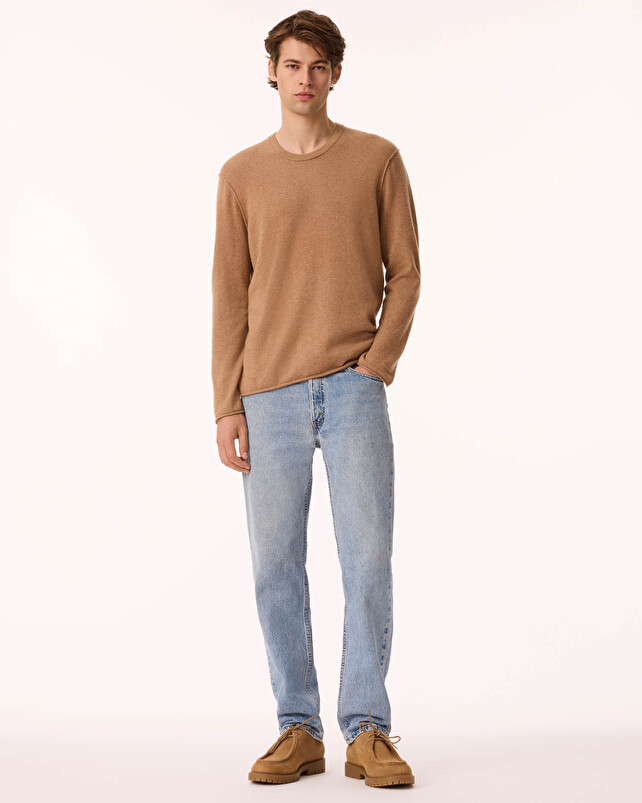 kujten Pull armand Pull Cachemire Homme Col Rond 2 fils