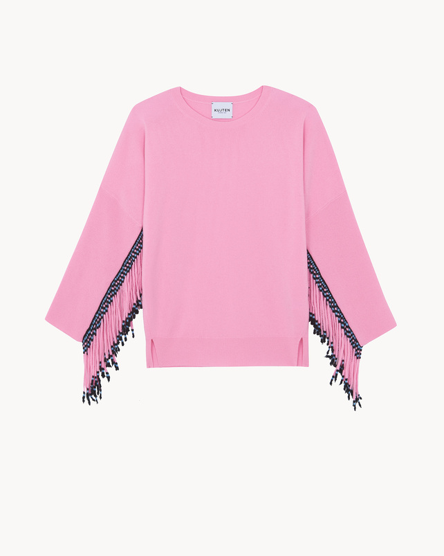 Kujten Pull Ayade Africa Pull Cachemire Bicolore 2 Fils