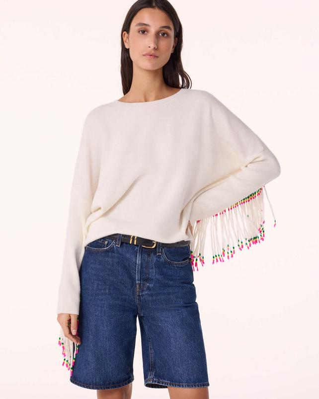 kujten Pull ayade africa Pull Cachemire Bicolore 2 fils