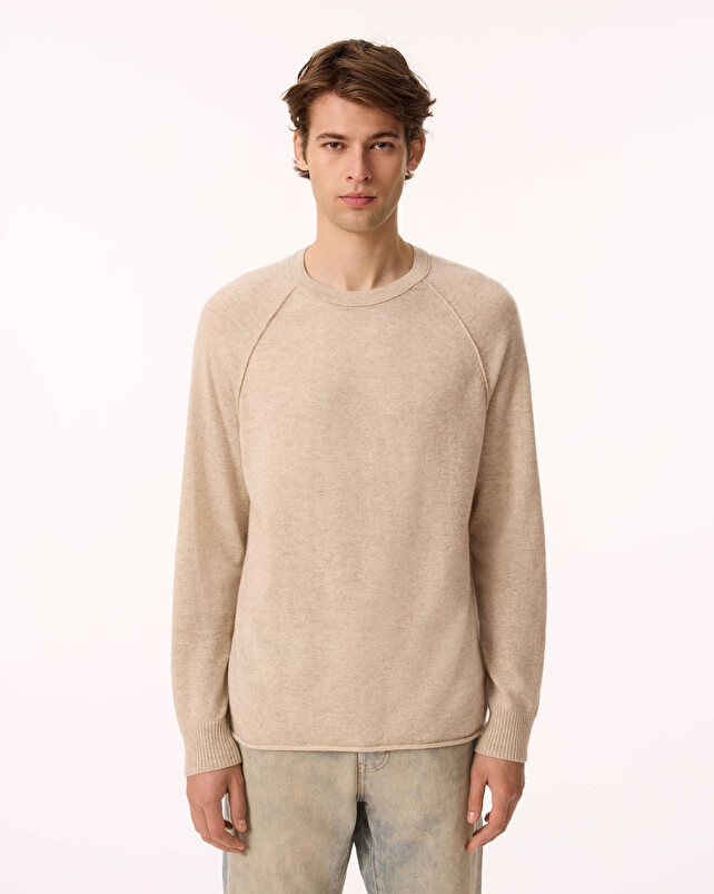 Kujten Pull Balthazar Pull Cachemire Homme Col Rond 2 Fils