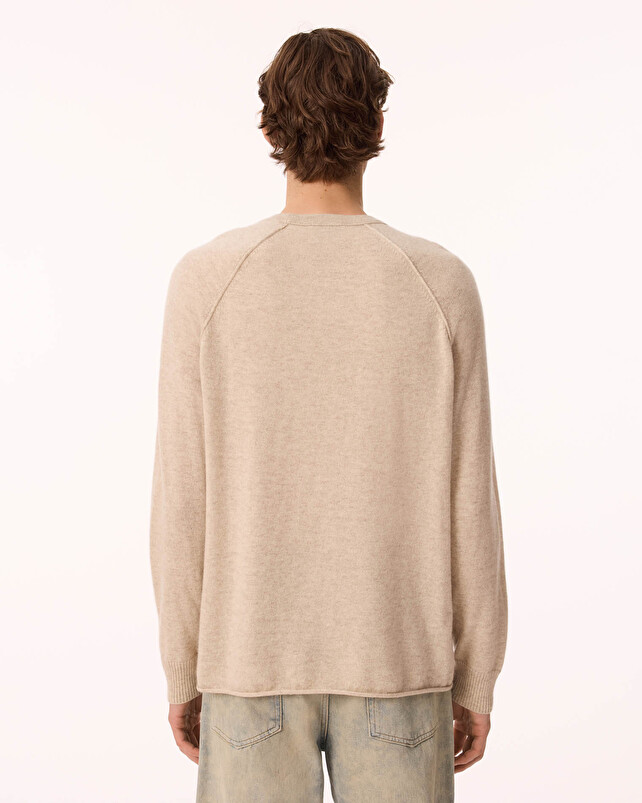 Kujten Pull Balthazar Pull Cachemire Homme Col Rond 2 Fils