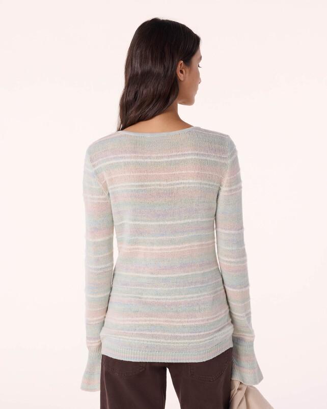 Kujten Pull Bibo Pastel Pull Cachemire Space Dye 2 Fils