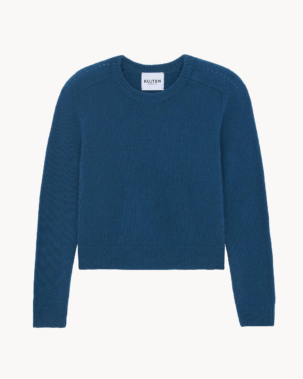 Kujten Pull Caroline Pull Cachemire Col Rond Court 6 Fils