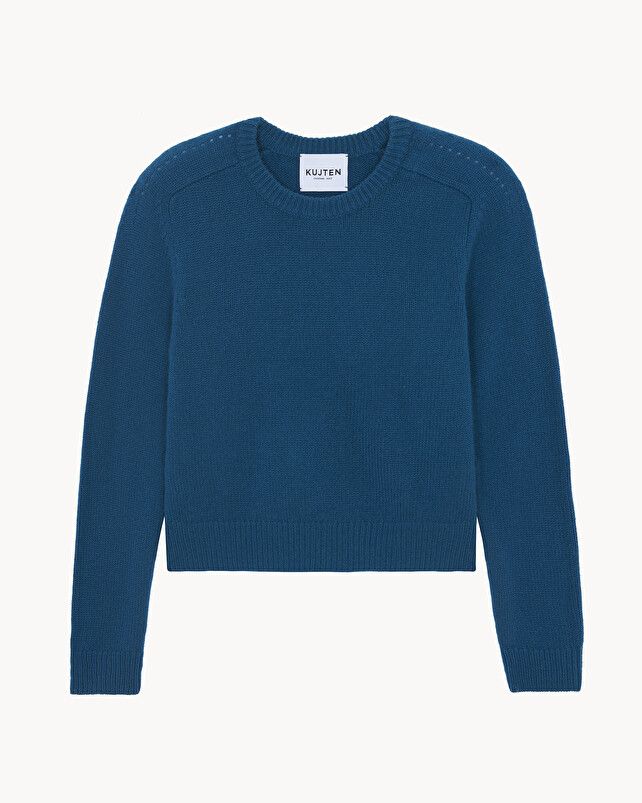 kujten Pull caroline Pull Cachemire Col Rond Court 6 fils