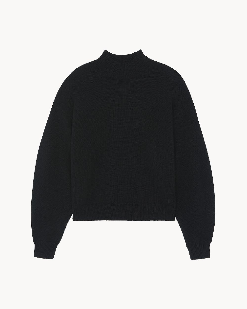 Kujten Pull Fany Pull Cachemire Femme Col Cheminée 4 Fils