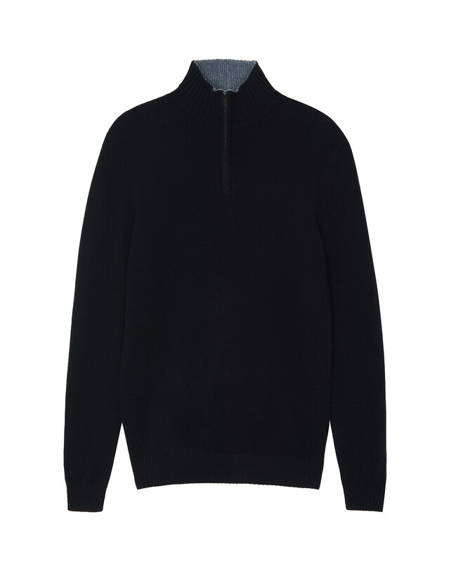 kujten Pull greg Pull cachemire homme col camionneur uni