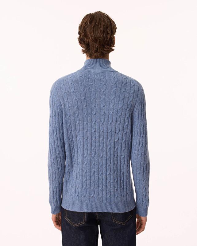 Kujten Pull Hector Pull Col Camioneur Cachemire Torsadé 4 Fils