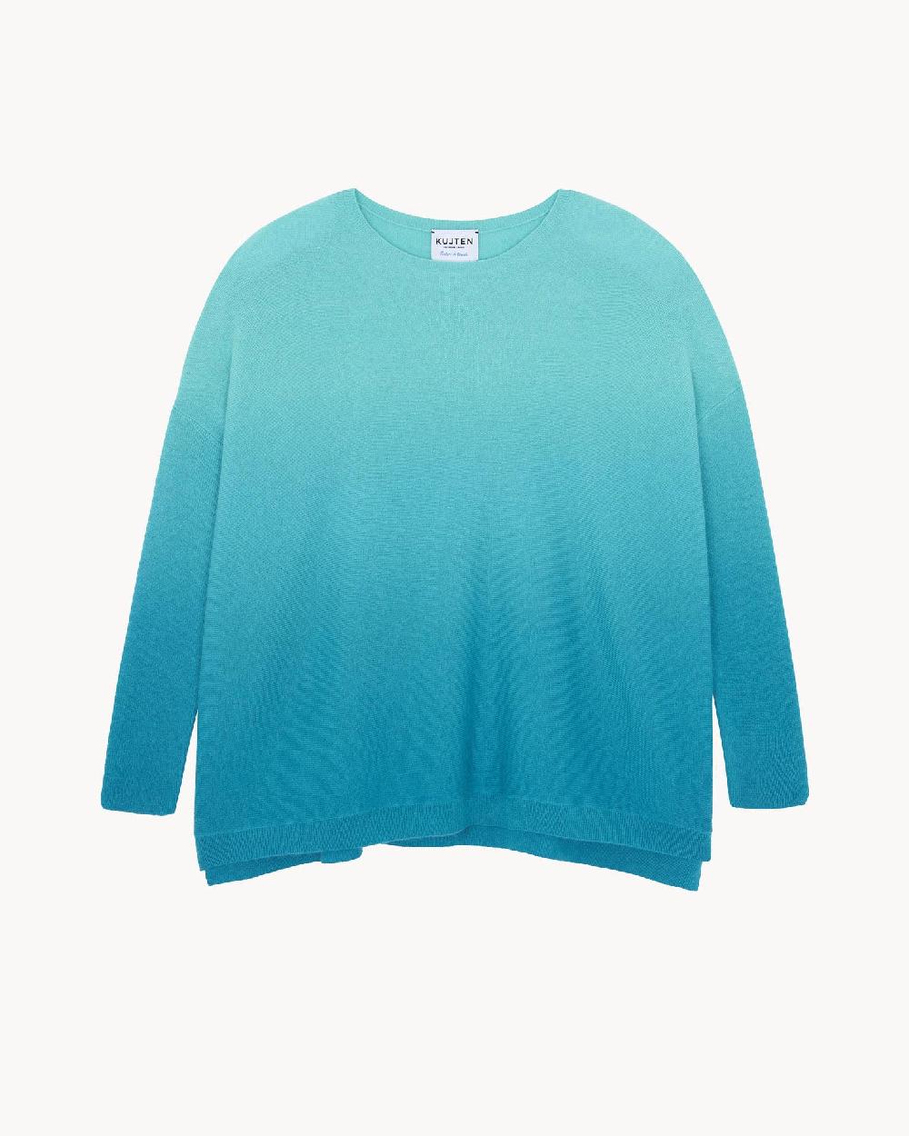 Kujten Pull Jessy Dye Pull Cachemire Oversize Dip Dye 2 Fils