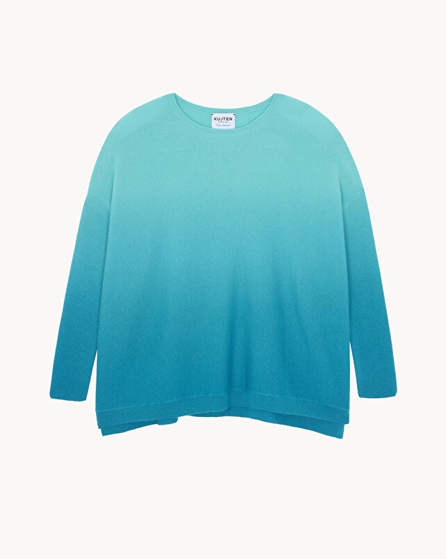 kujten Pull jessy dye Pull Cachemire Oversize Dip Dye 2 fils