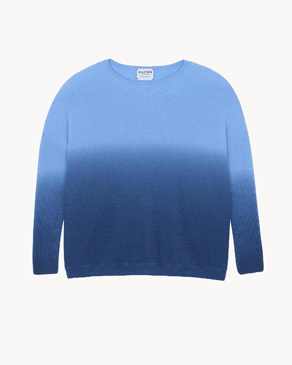 Kujten Pull Jessy Dye Pull Cachemire Oversize Dip Dye 2 Fils