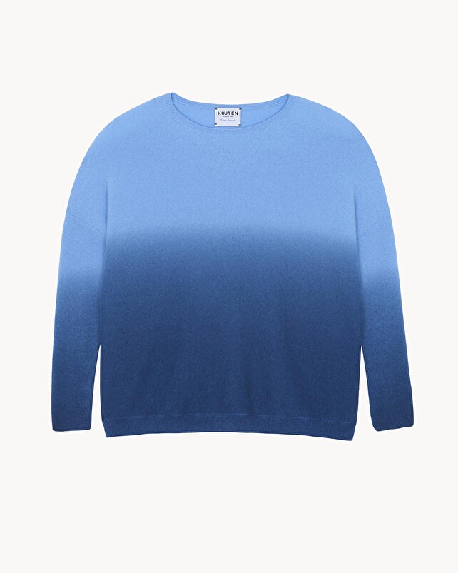 kujten Pull jessy dye Pull Cachemire Oversize Dip Dye 2 fils