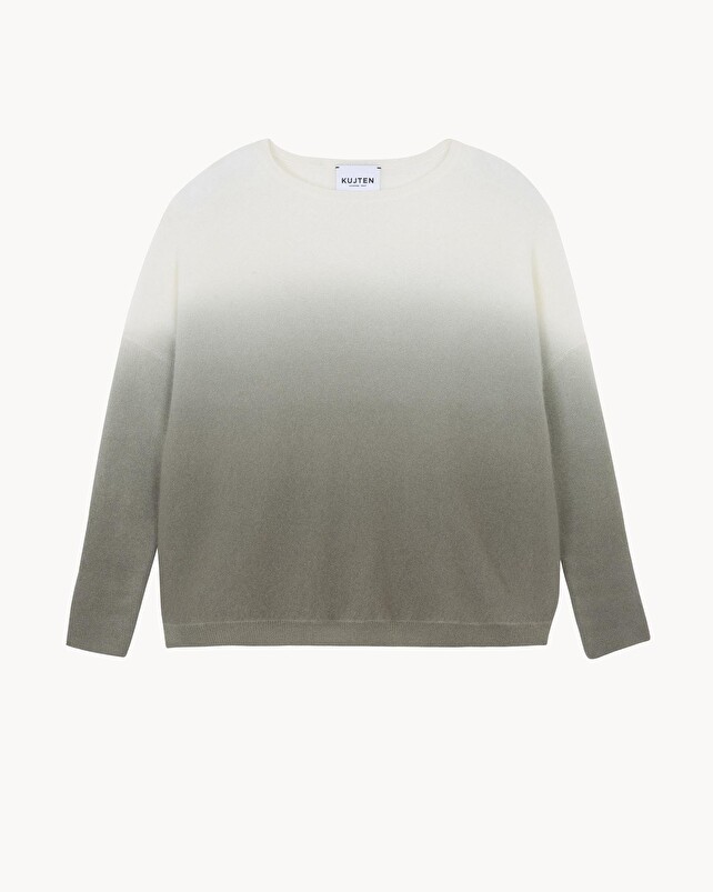 kujten Pull jessy dye Pull Cachemire Oversize Dip Dye 2 fils