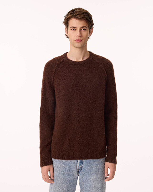 Kujten Pull Jojo Pull Cachemire Homme Col Rond 2 Fils