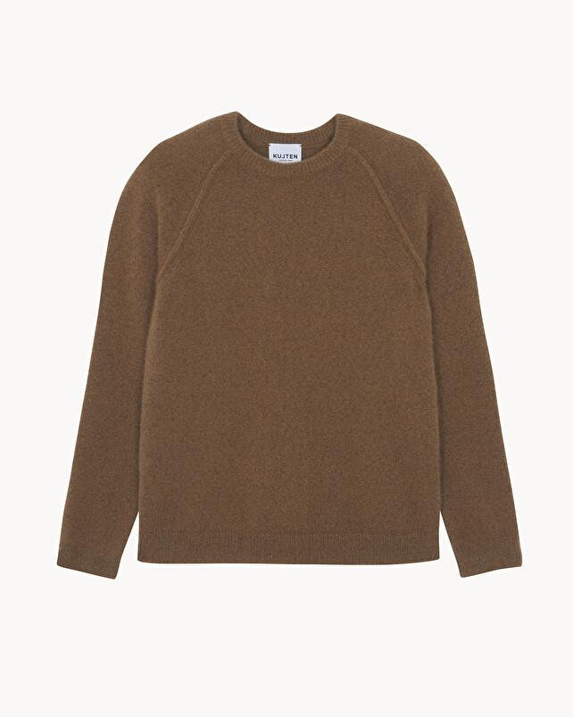 Kujten Pull Jojo Pull Cachemire Homme Col Rond 2 Fils