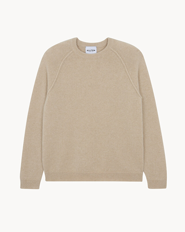 Kujten Pull Jojo Pull Cachemire Homme Col Rond 2 Fils