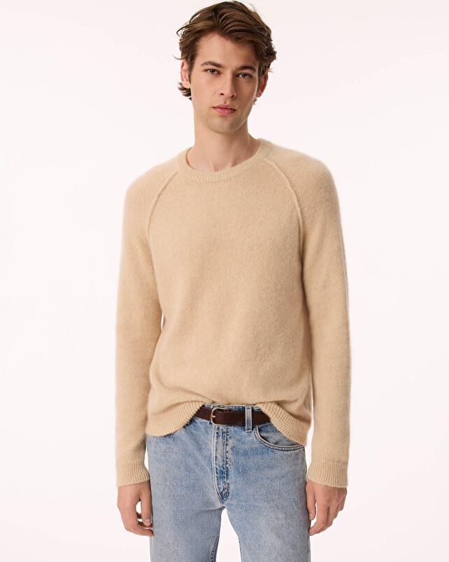 kujten Pull jojo Pull Cachemire Homme Col Rond 2 fils