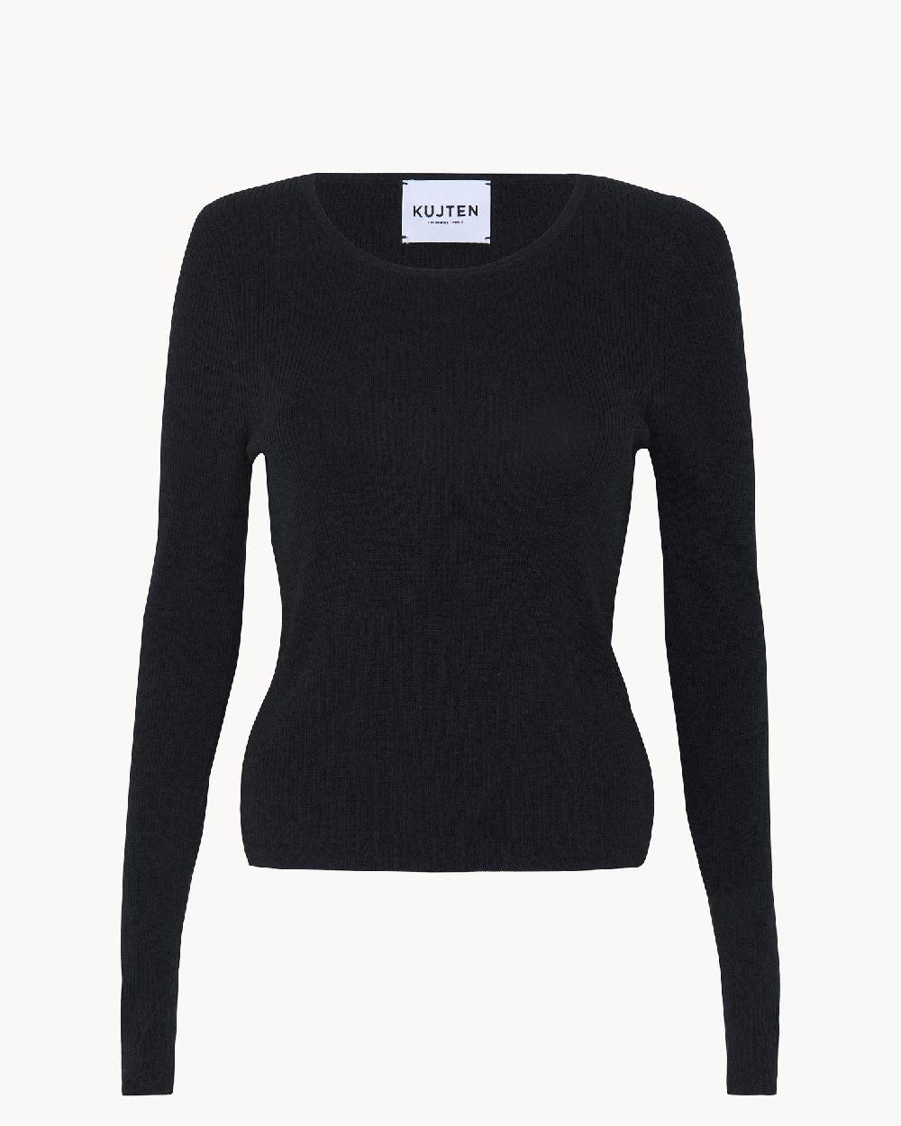 Kujten Pull Maori Pull Col Rond Soie Et Cachemire 1 Fil