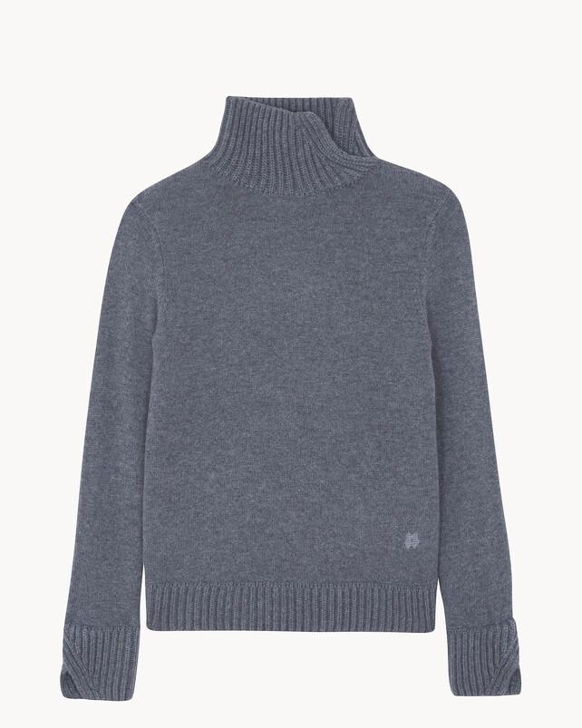 kujten Pull marusya Pull Cachemire Femme Col Cheminée 6 fils