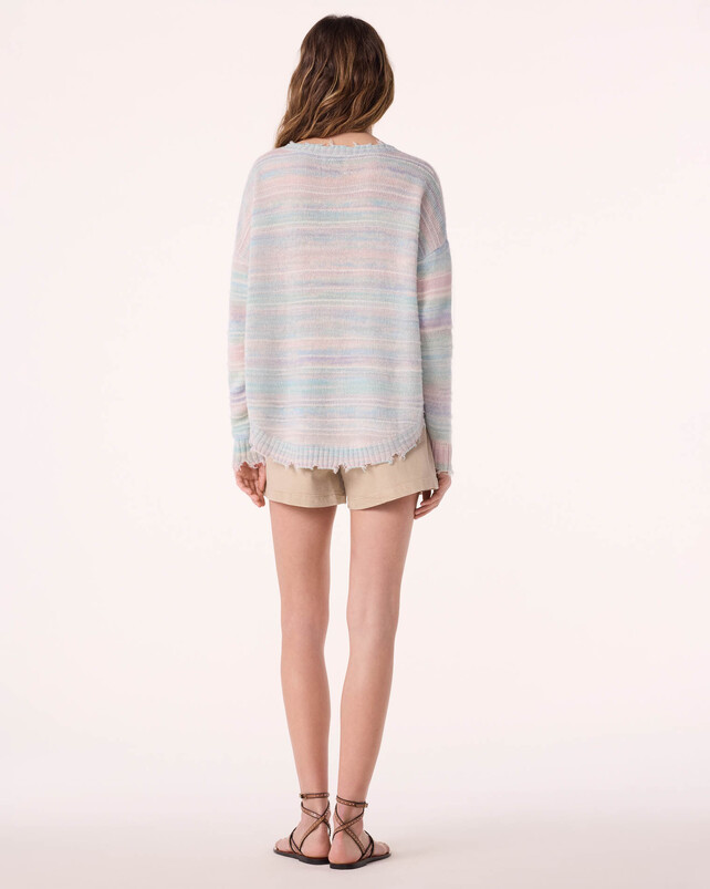 Kujten Pull Mela Pastel Pull Cachemire Space Dye 2 Fils